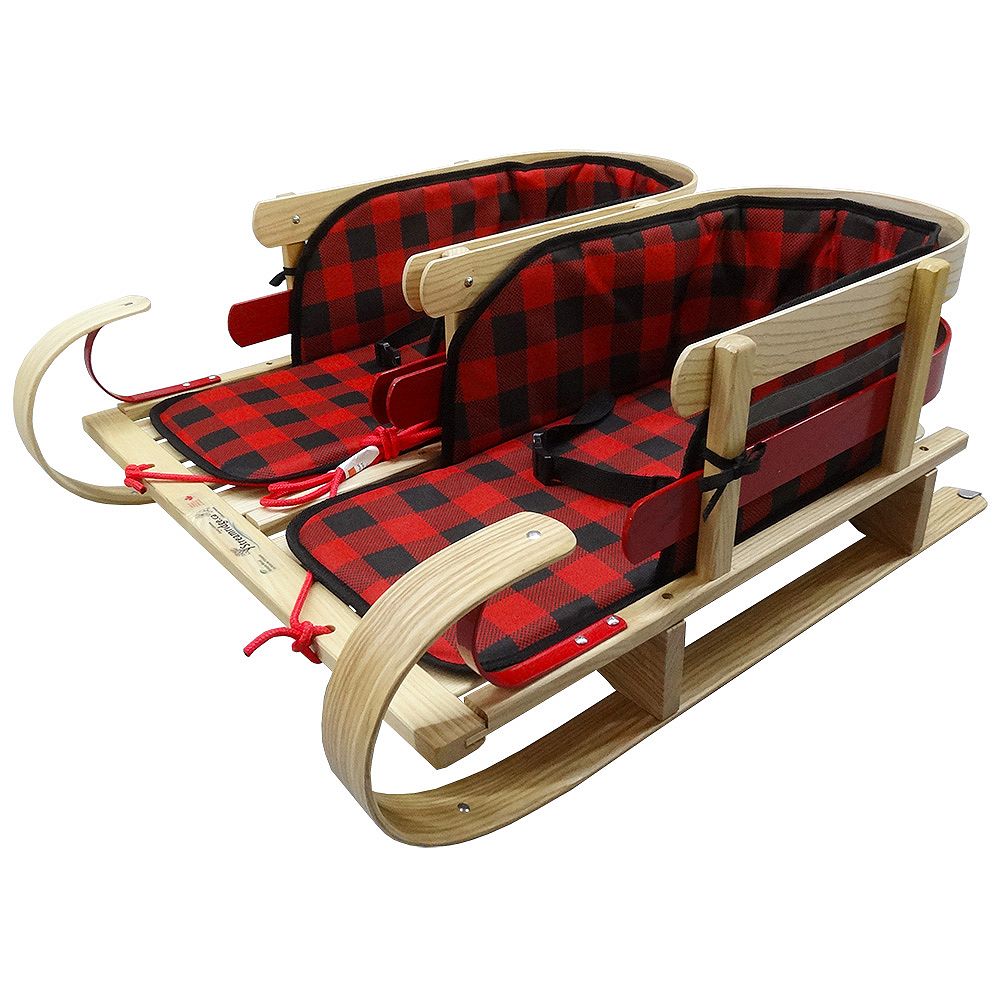 Streamridge Grizzly Dual Sleigh with glowing plaid pads | The Home ...