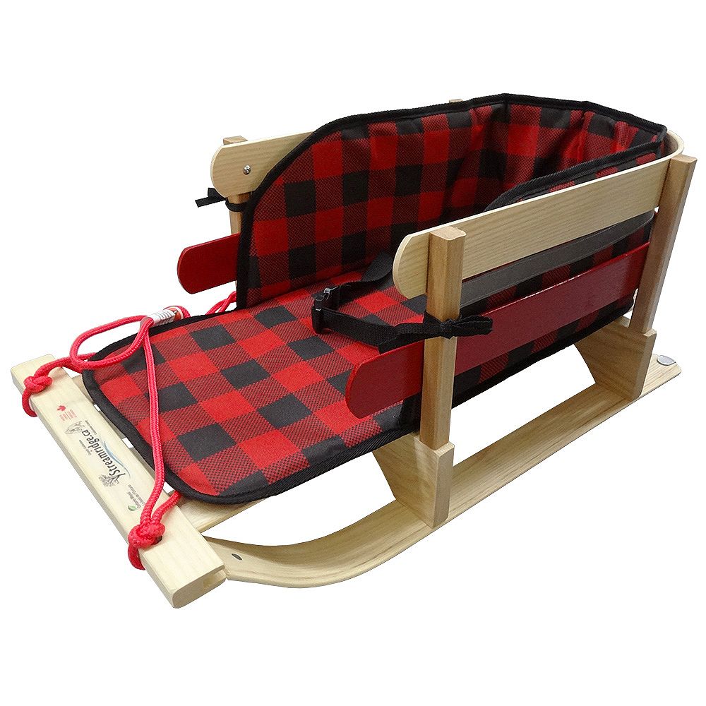 Streamridge Grizzly Sleigh with glowing plaid pad | The Home Depot Canada