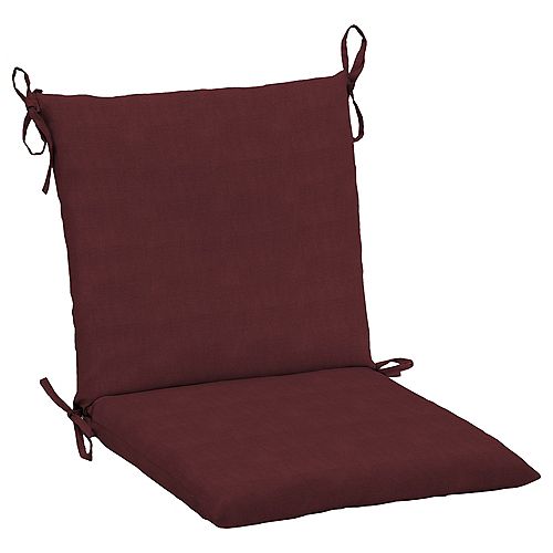 CushionGuard Aubergine Outdoor Dining Chair Cushion