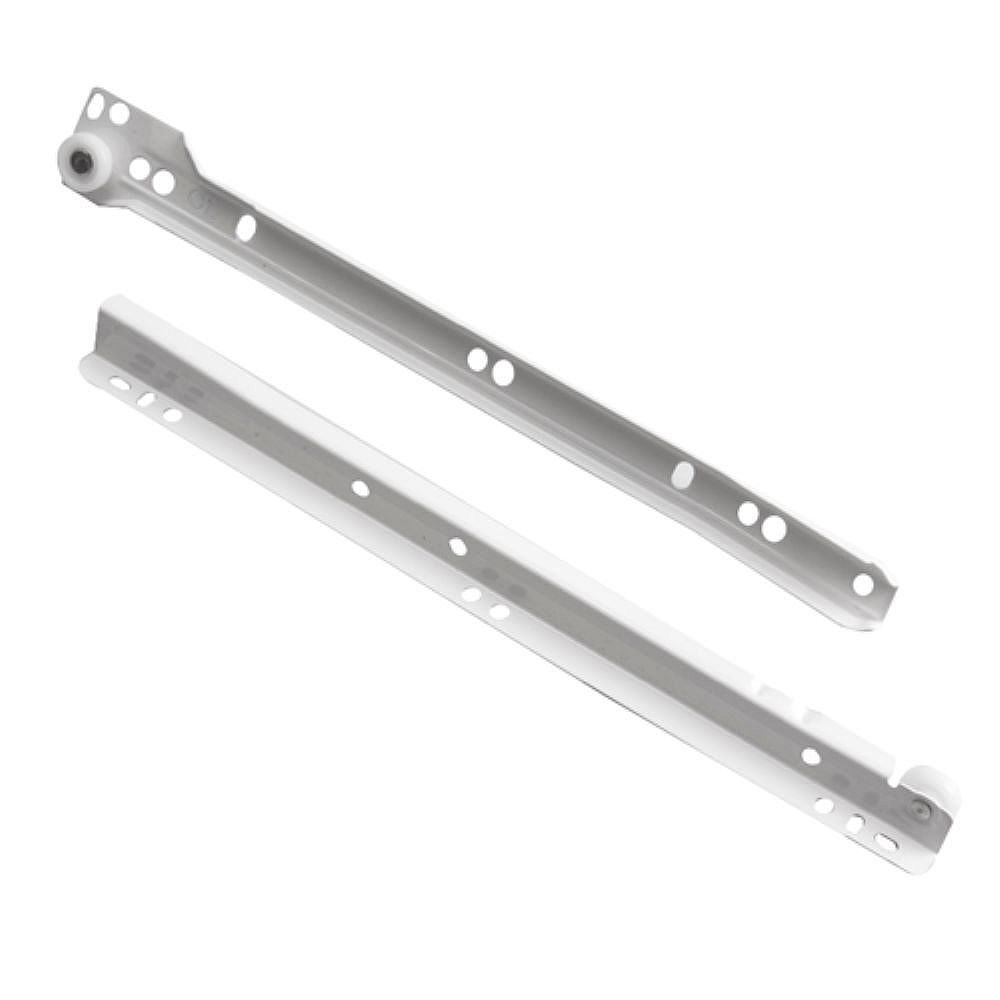 Richelieu 300 mm White Side Mount Euro 3/4 Extension Drawer Slides (1