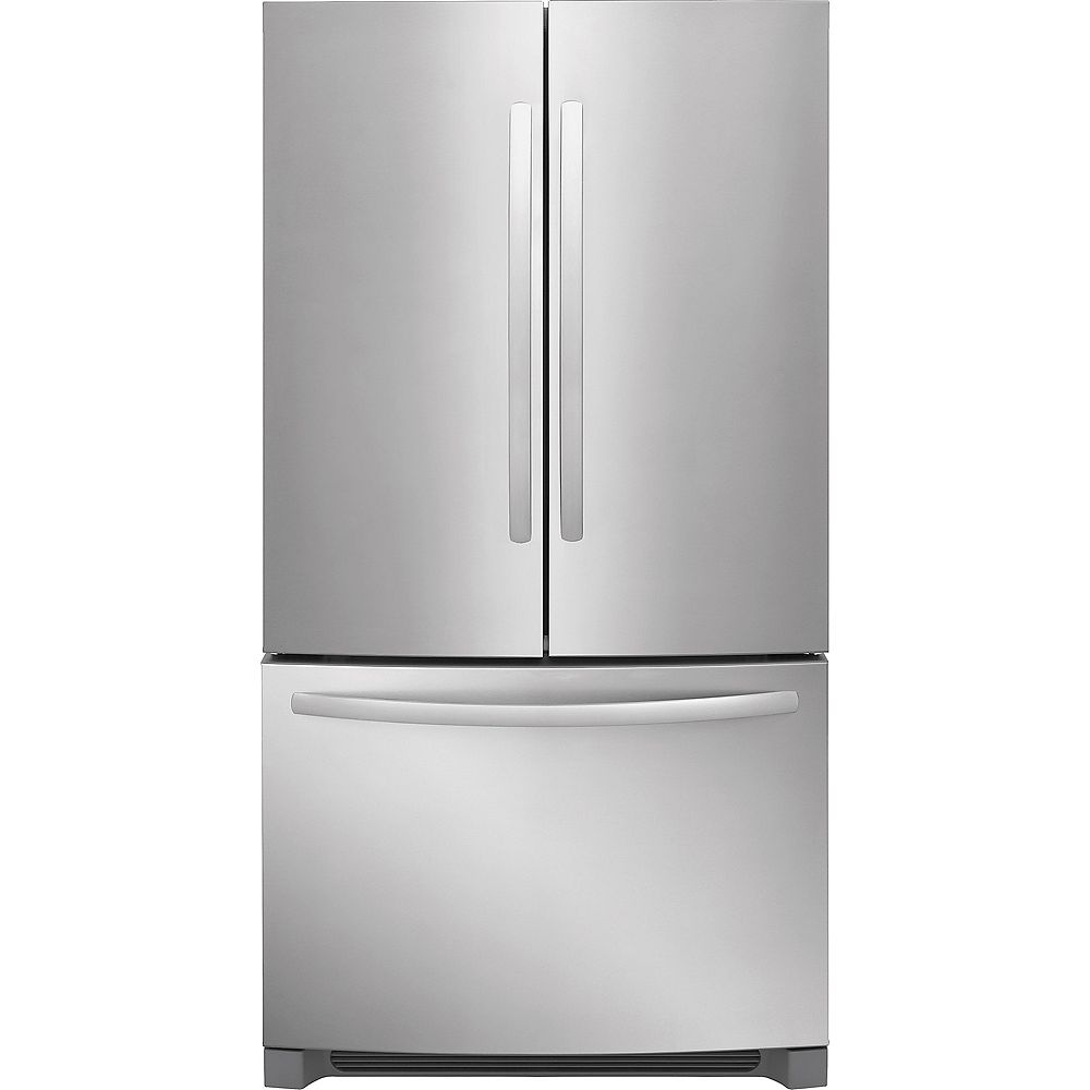Frigidaire 36-inch W 27.6 cu. ft. French Door Refrigerator in Stainless ...