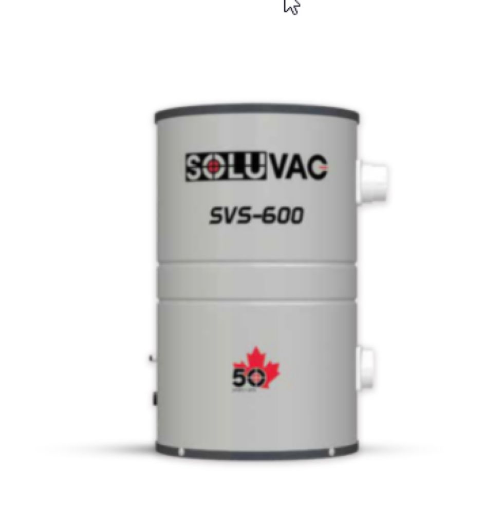 Soluvac Systeme Aspirateur Central Eco 550 Air Watts Home Depot Canada
