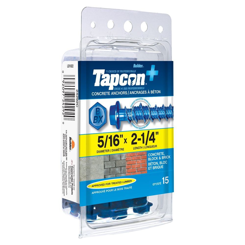 5/16x2-1/2 Inch Hex Lag Screws - Zinc Plated Heavy Duty Bolts (25 Pack)