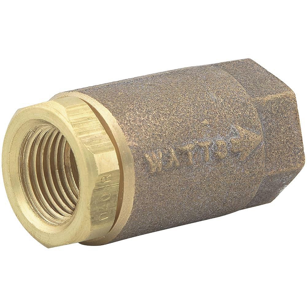 Watts 3/4 Inch Lead Free Series 600 Bronze Silent Check Valve | The ...