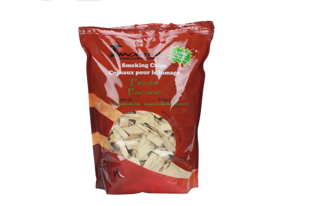 Montana Grilling Gear 220 cu. inch Pecan Smoking Wood Chips The Home