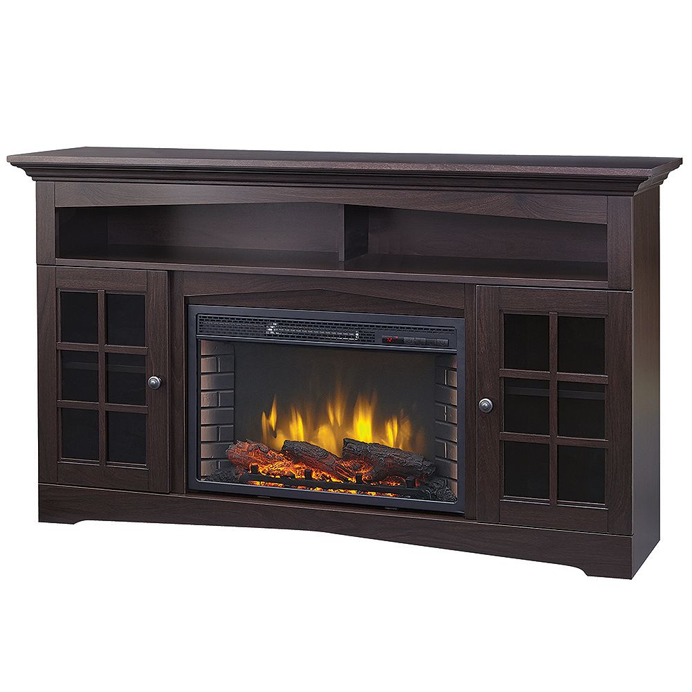 Muskoka Huntley 59inch Freestanding Electric Fireplace TV Stand in