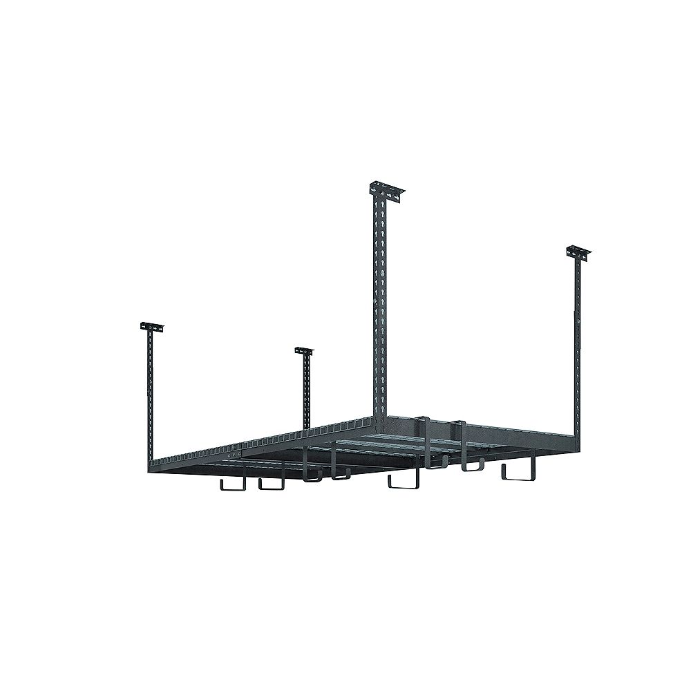 NewAge Products Inc. VersaRac Overhead Storage Rack with SHooks The