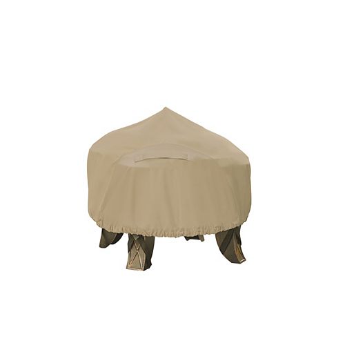 Hampton Bay Round Outdoor Patio Fire Pit  Cover