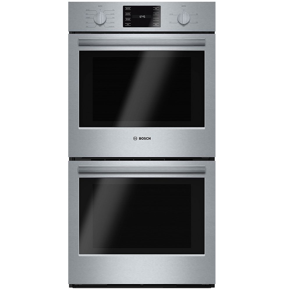 Bosch 500 Series 27Inch BuiltIn Double Wall Oven with European