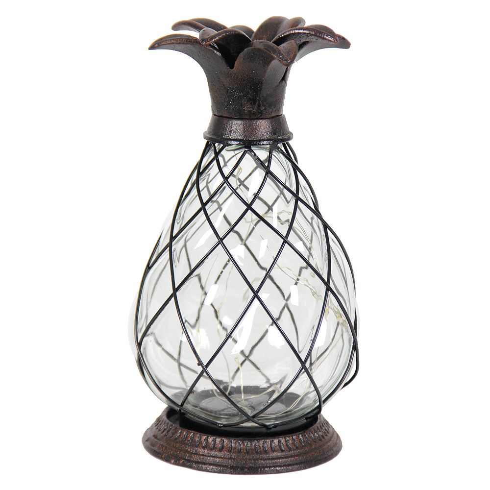 pineapple wall lantern