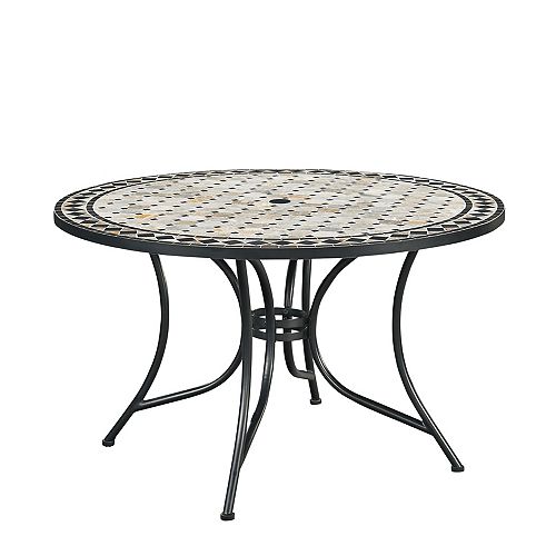 Marble Patio Dining Tables, Round Table Top Home Depot Canada