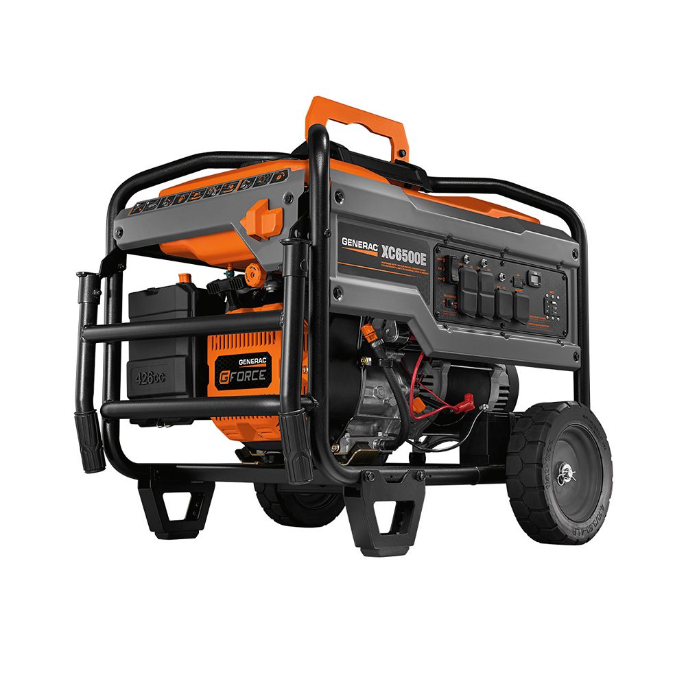 Generac Générateur portable alimenté à essence avec démarrage