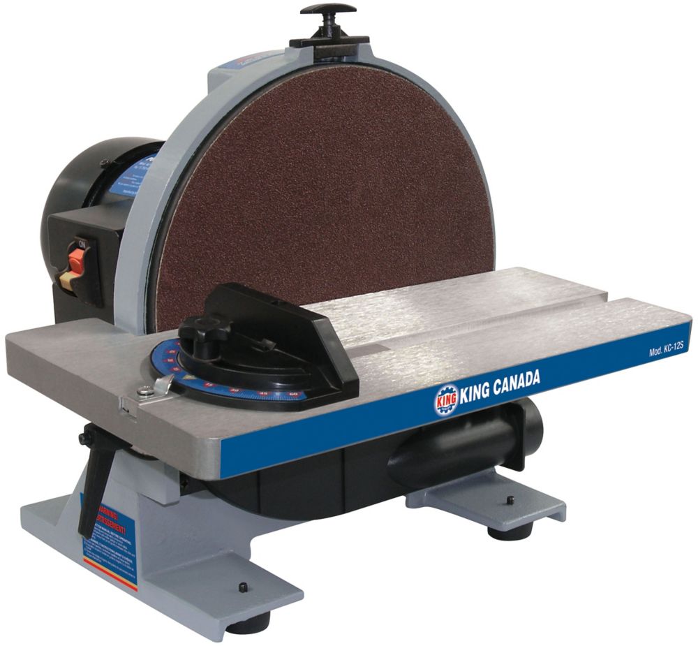 King Canada 12 Inch Disc Sander With Brake | The Home Depot Canada