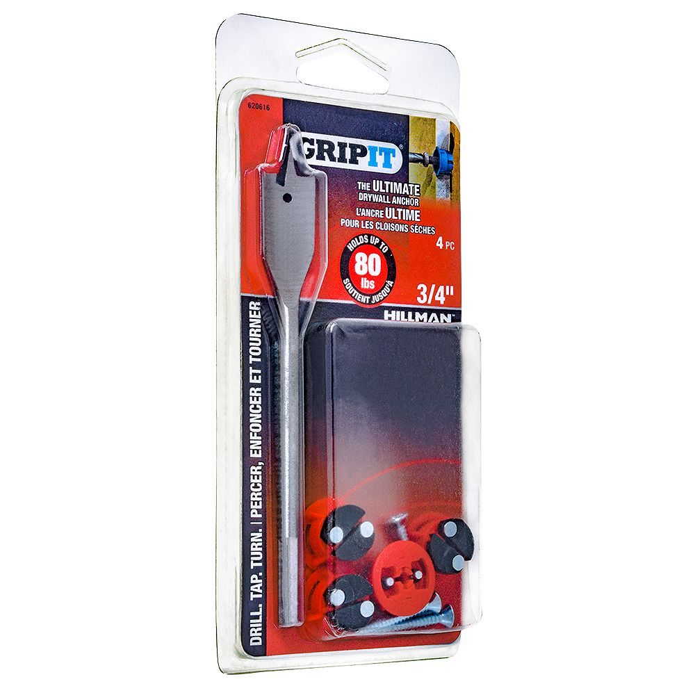 Grip It 80 Lb Hold Grip It Drywall Anchor In Red 4pcs The Home Depot Canada Grip It 80 Lb Hold Grip It Drywall Anchor In Red 4pcs The Home Depot Canada