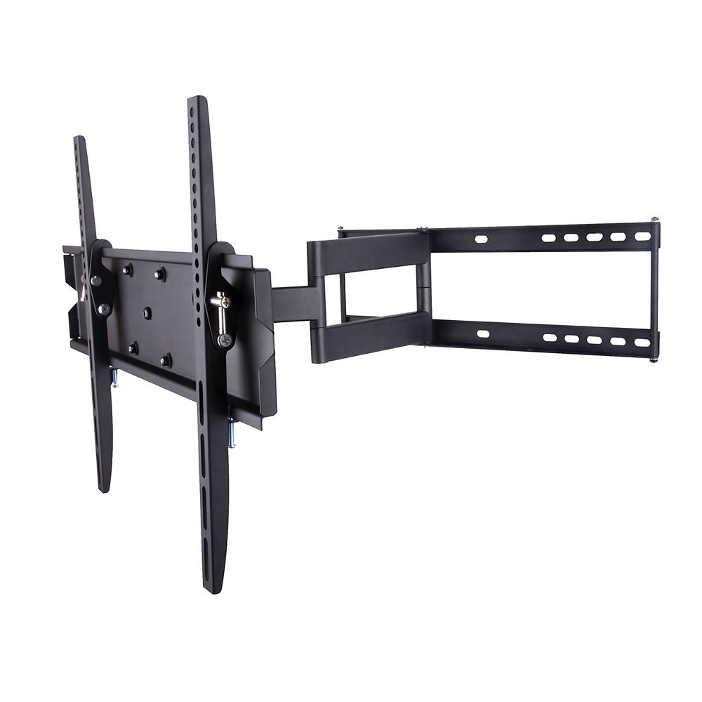 Tygerclaw Full Motion Wall Mount For 42 Inch To 83 Inch Flat Panel Tv Lcd4097blk The Home Depot Canada