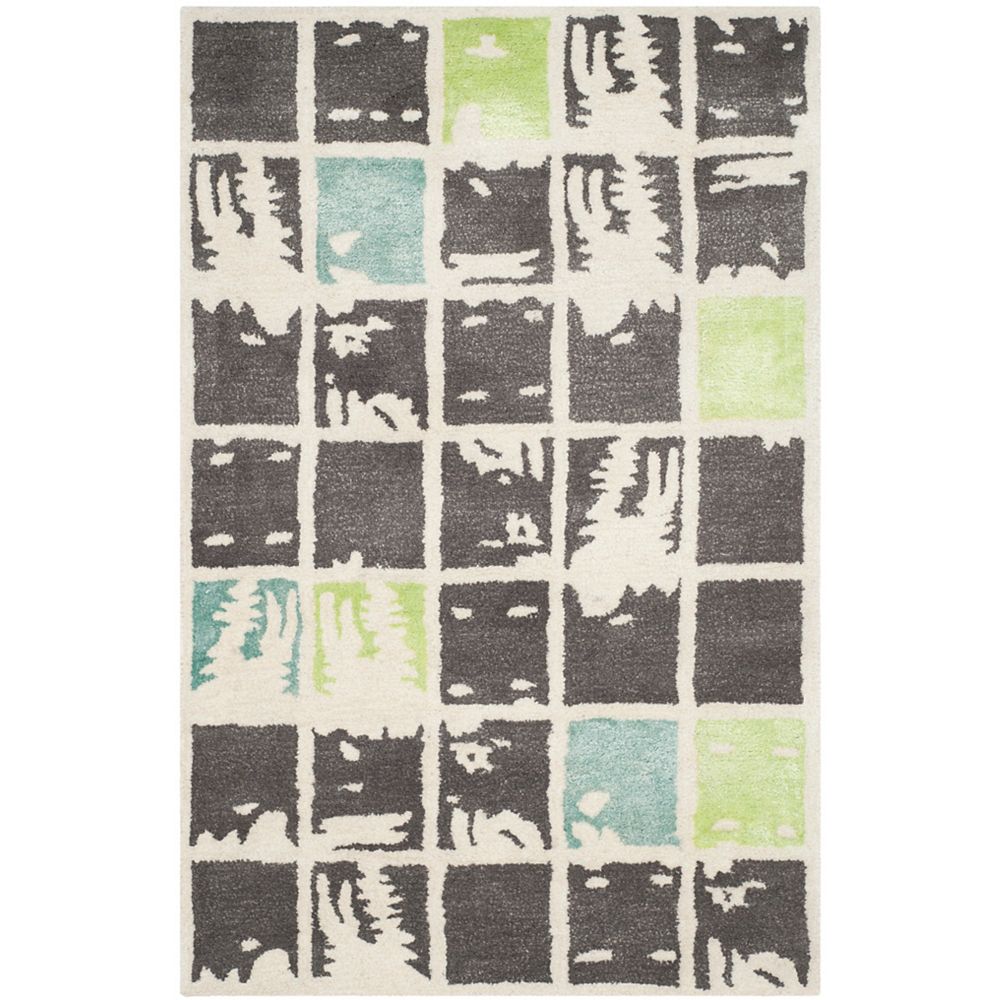 Safavieh Bella Cassius Grey Ivory 2 Ft 6 Inch X 4 Ft Indoor Area Rug The Home Depot Canada