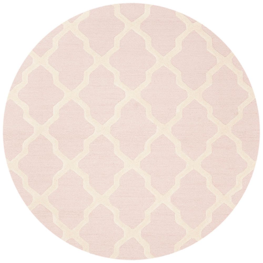 Safavieh Cambridge Giselle Light Pink / Ivory 8 ft. x 8 ft. Indoor