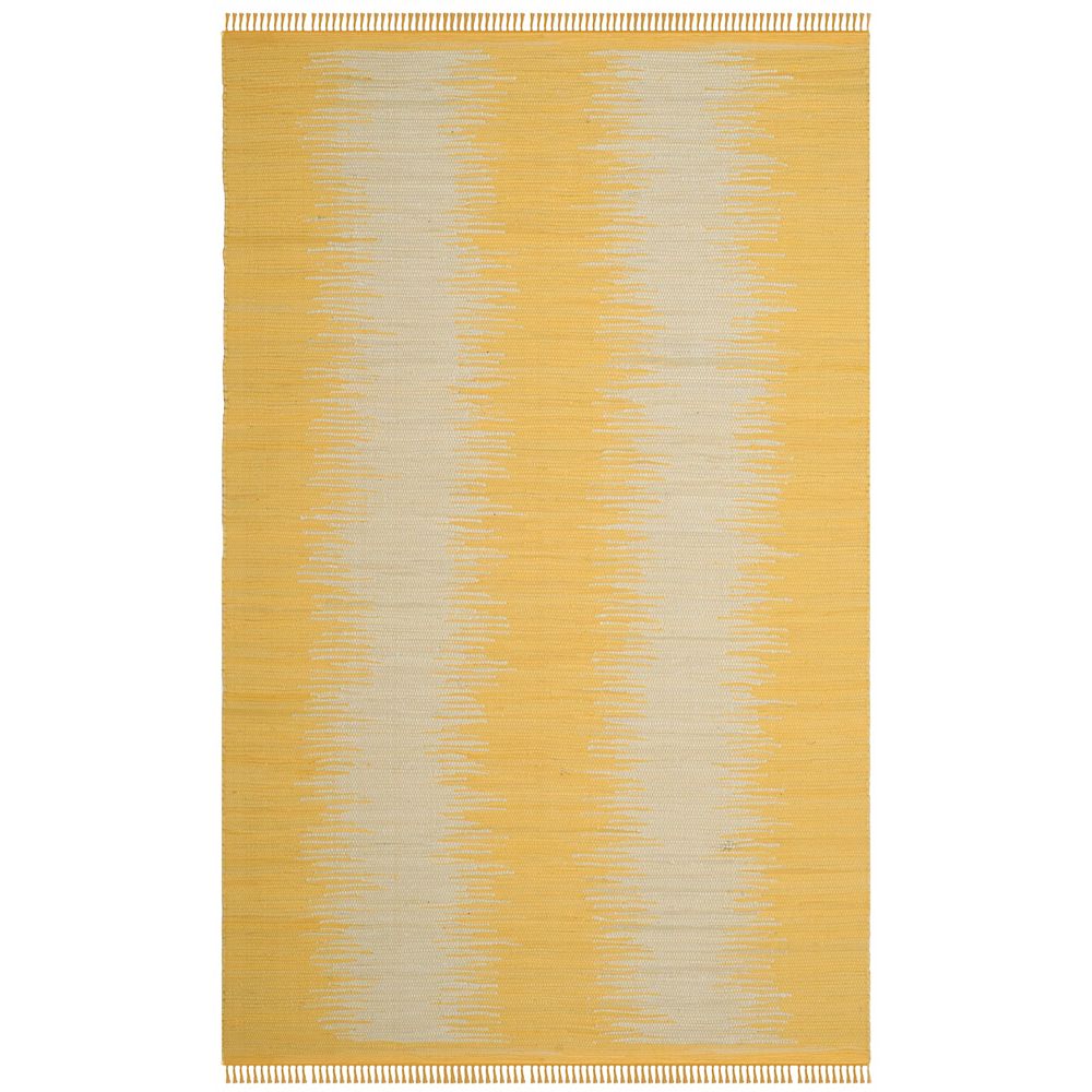 Safavieh Montauk Kim Gold 5 ft. x 8 ft. Indoor Area Rug | The Home ...