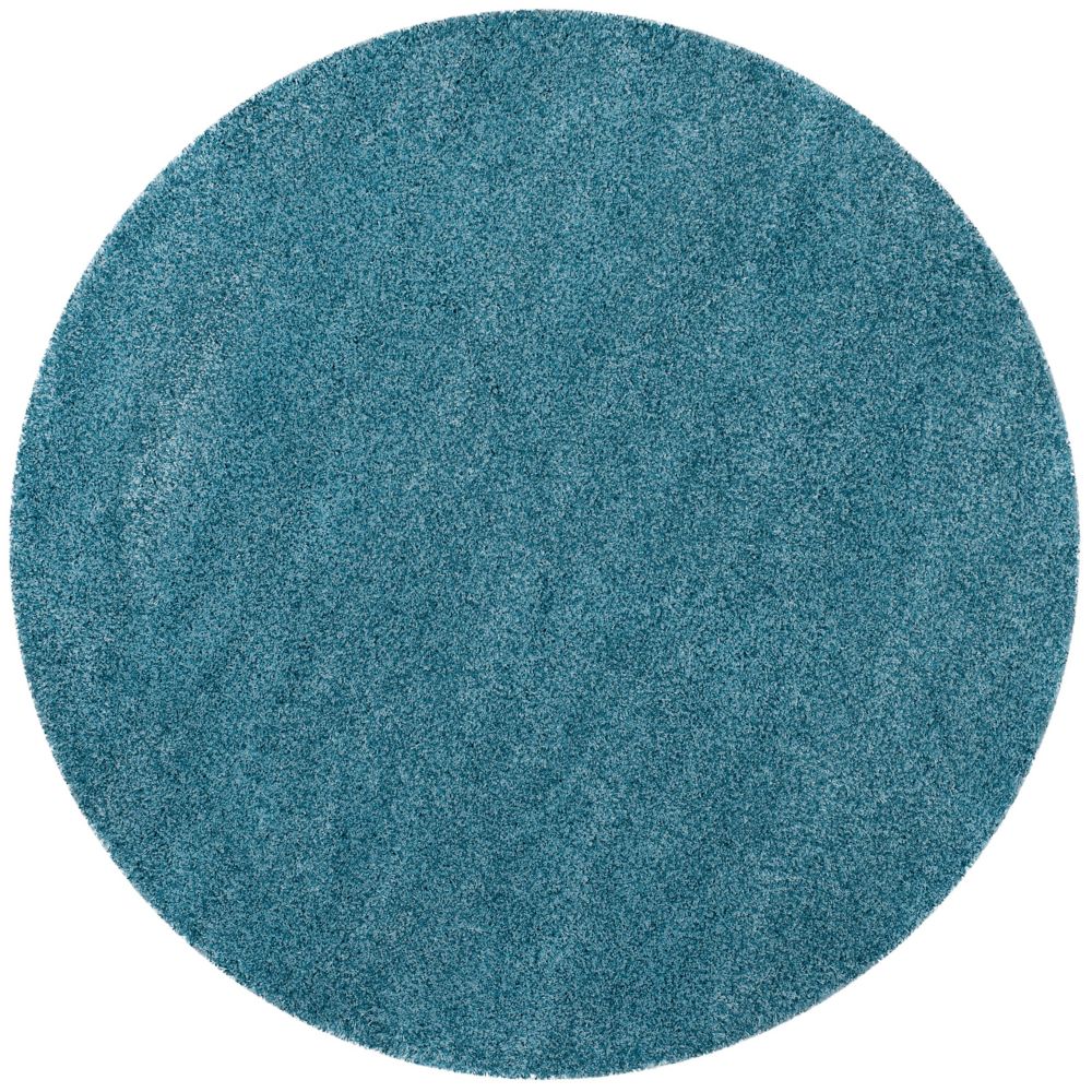 Safavieh Tapis d'intérieur rond, 6 pi 7 po x 6 pi 7 po, California Shag ...