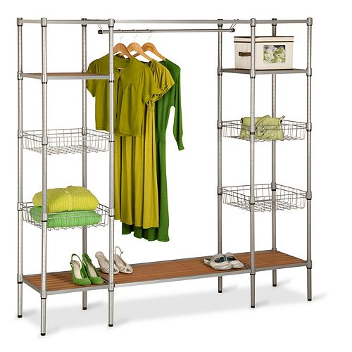 68-inch x 16.5-inch Freestanding Closet Organizer