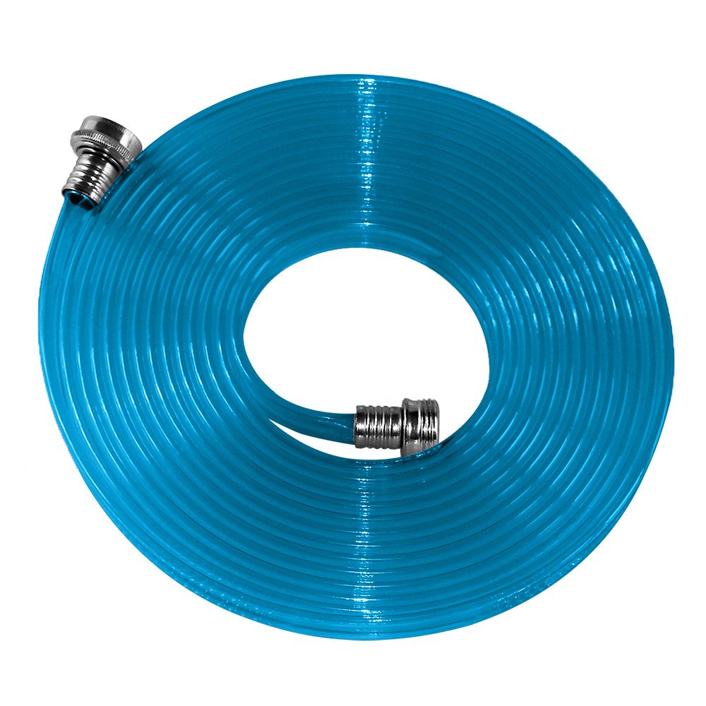 Flat Hose Camping / Marine/ RV Polyurethane Hose 5/8inch x 25 ft. Blue