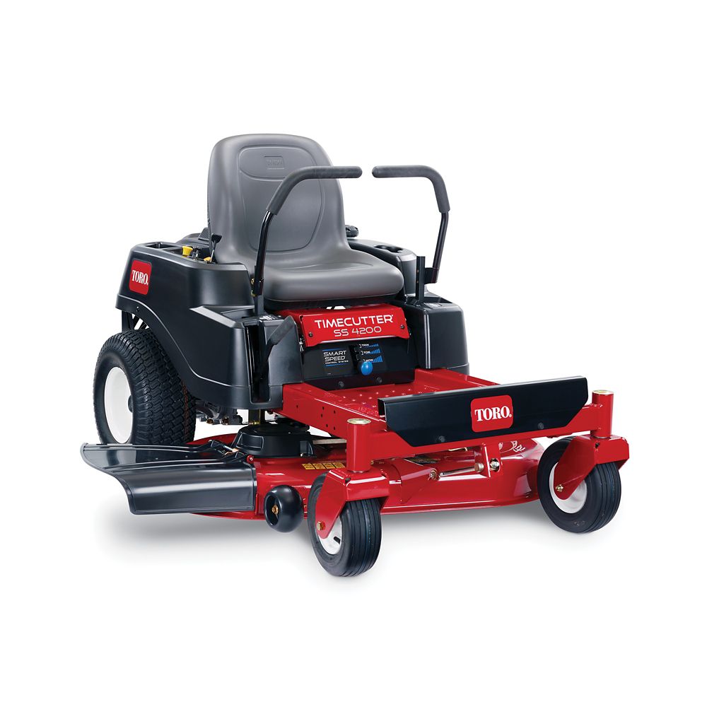 Toro TimeCutter SS4200 42 Inch 452cc Zero Turn Riding Mower With Smart   P 1001086954 