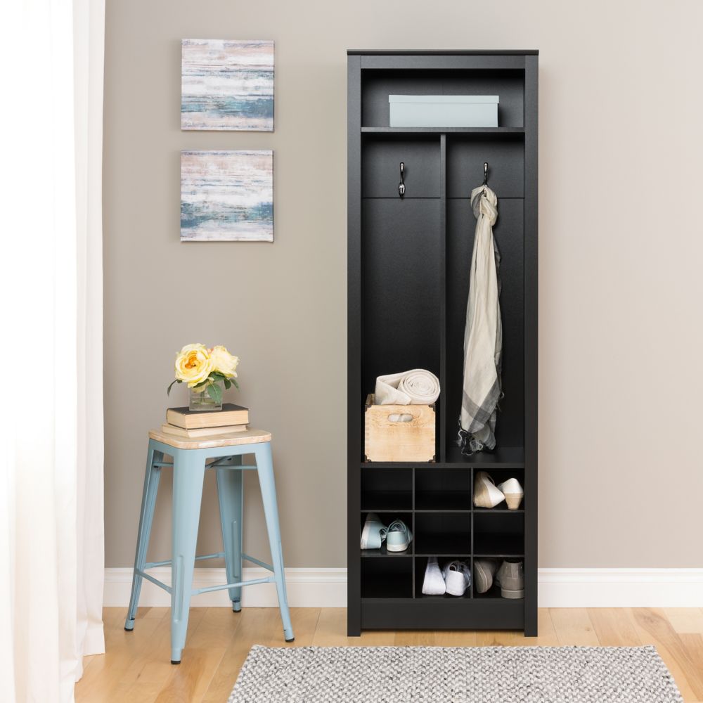 entryway organizer with shoe storage