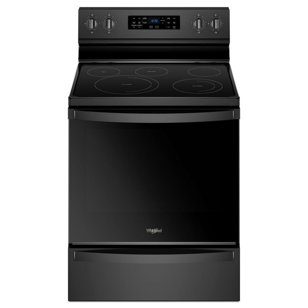 Whirlpool 6 4 Cu Ft Electric Range With Self Cleaning Fan Convection   P 1001087331 