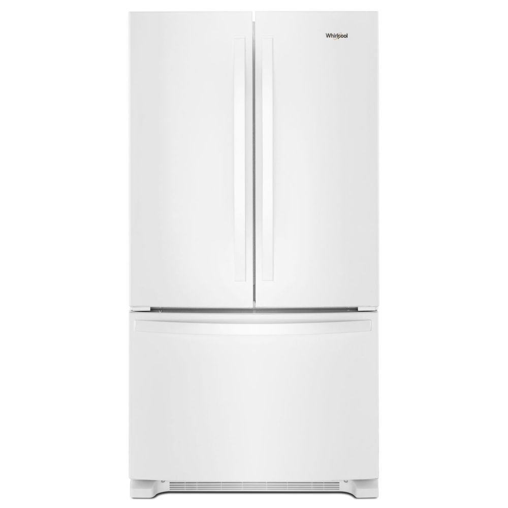 Whirlpool 36-inch W 20 Cu. Ft. French Door Refrigerator In White ...