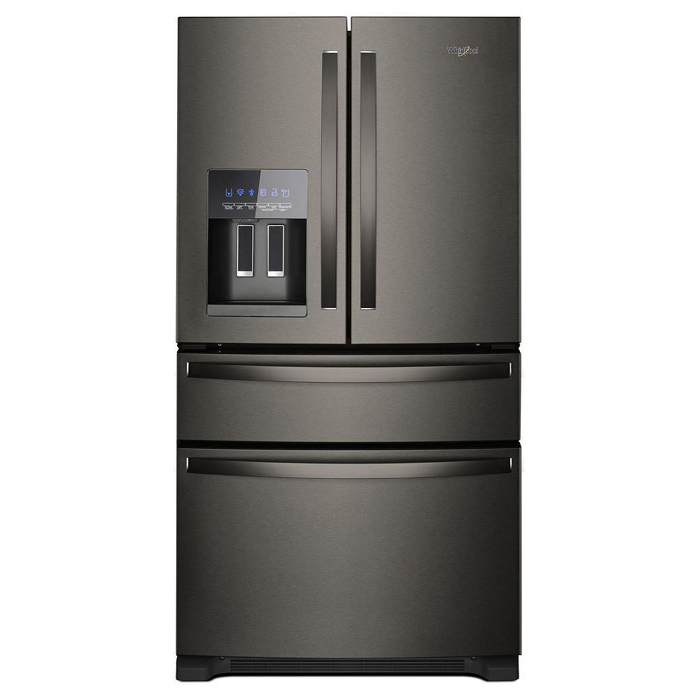 Whirlpool 36inch W 25 cu. ft. French Door Refrigerator in Fingerprint