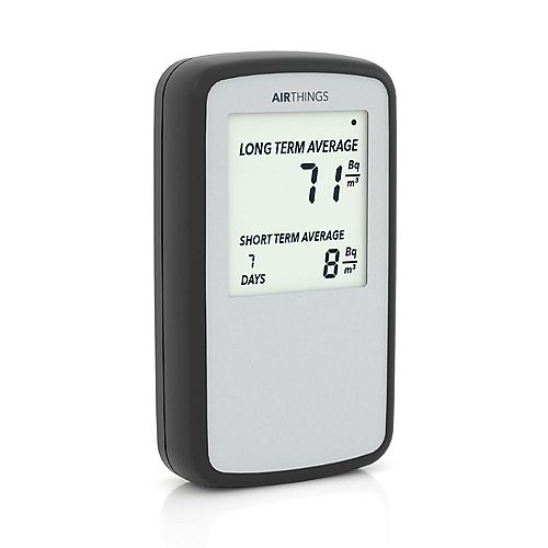 Corentium Battery Powered Digital Home Radon Detector