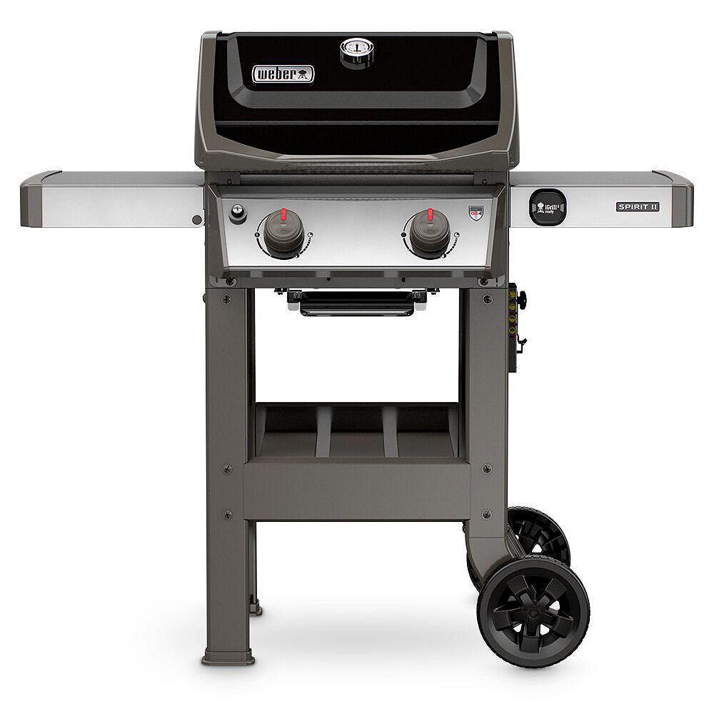 Weber Spirit Ii E 210 2 Burner Propane Bbq In Black The Home Depot Canada