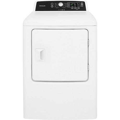 6.7 cu. ft. High Efficiency Electric Dryer in White