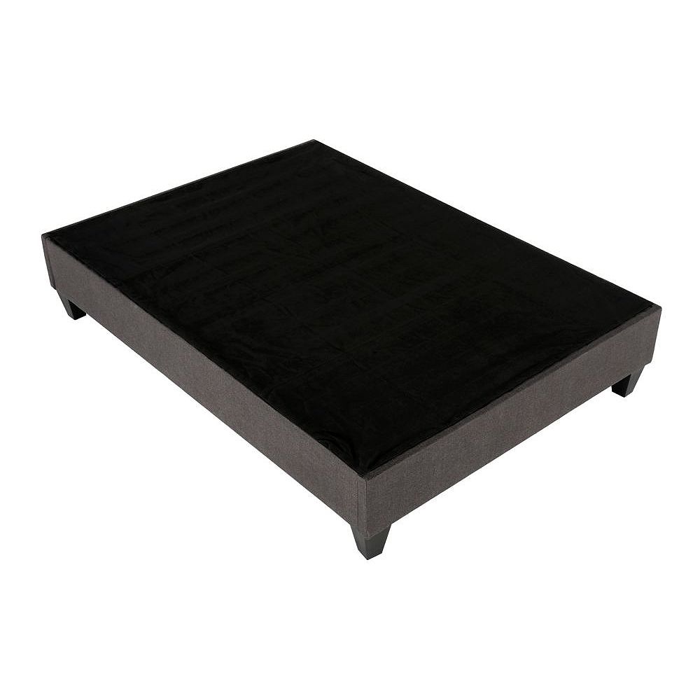 CLOUDZZZ Queen Upholstered Platform Bed Base | The Home Depot Canada