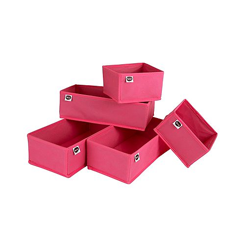 Pink Drawer organizers