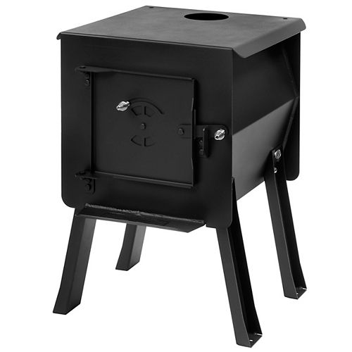 BLACKBEAR - Portable Camp / Cook Wood Stove, 1.8 Cu. ft.