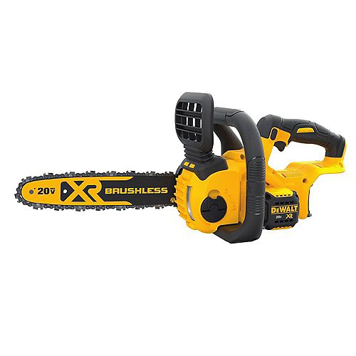 DEWALT 20V MAX XR Lithium-Ion Cordless Brushless 12-inch Chainsaw (Tool-Only)