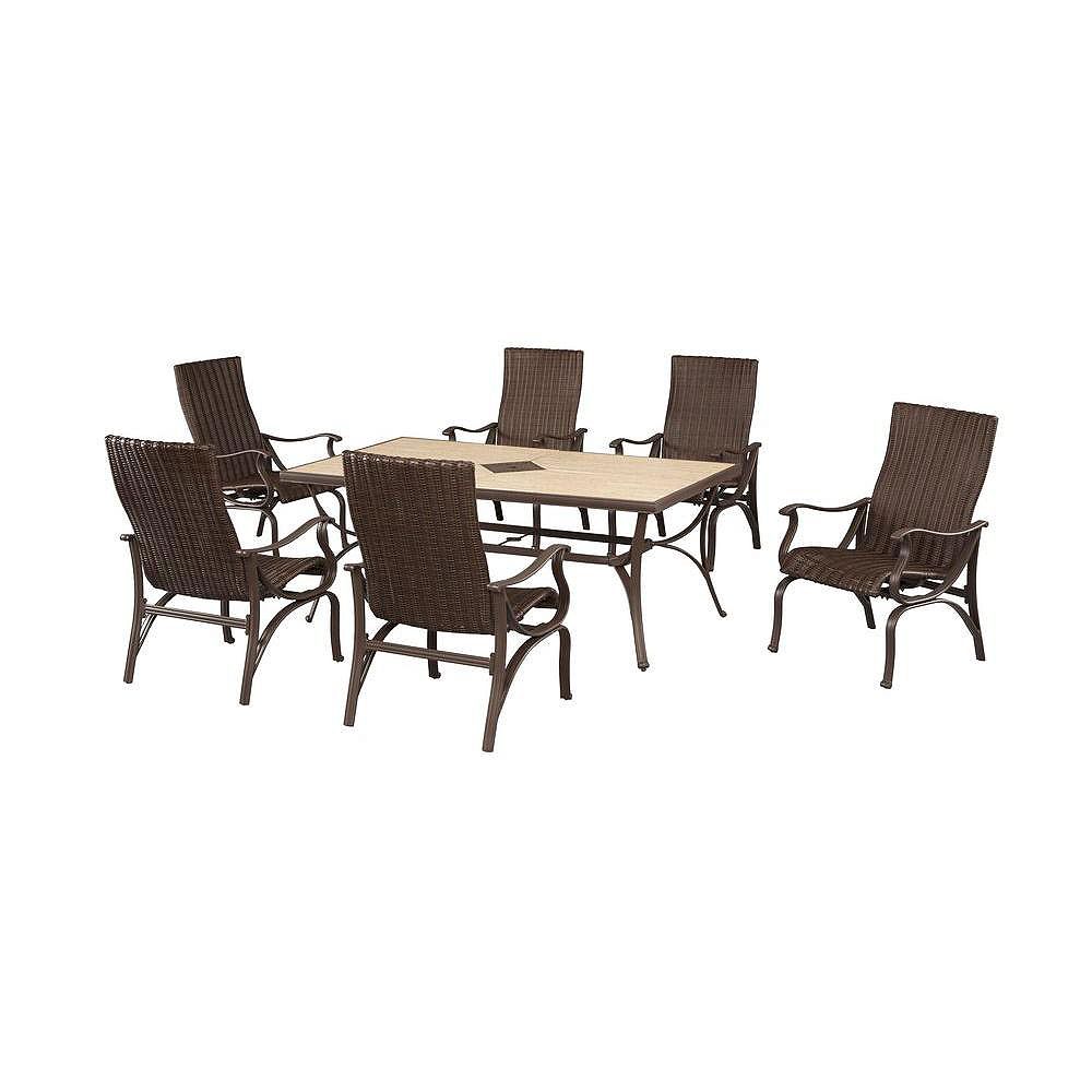 Hampton Bay Pembrey 7 Piece Dining Set The Home Depot Canada - Hampton Bay Pembrey 7 Piece Patio Dining Set Hampton Bay Pembrey 7 Piece Dining Set The Home Depot Canada - Hampton Bay Pembrey 7 Piece Patio Dining Set