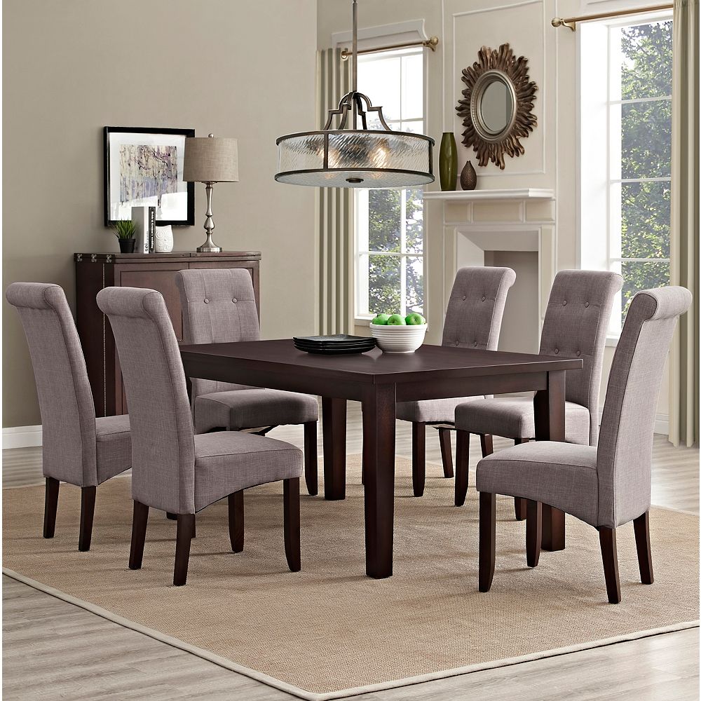 Simpli Home Cosmopolitan 7-Piece Dining Set | The Home Depot Canada