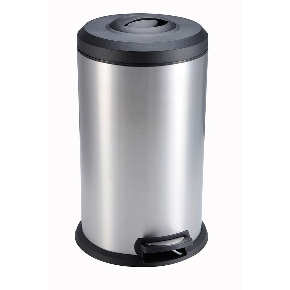 The Step N' Sort 40L Compacting Trash Bin The Home Depot Canada
