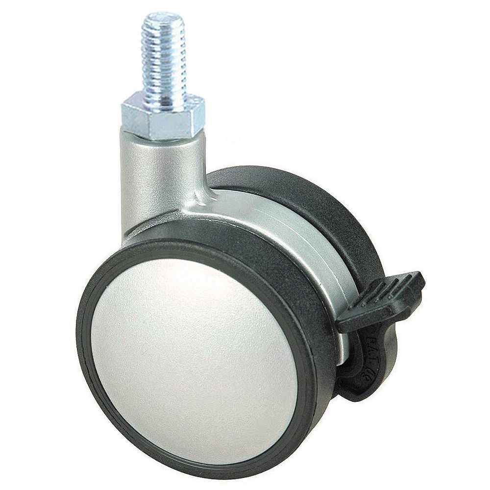 Richelieu Contemporary Twin Wheel Casters Threaded Stem The Home