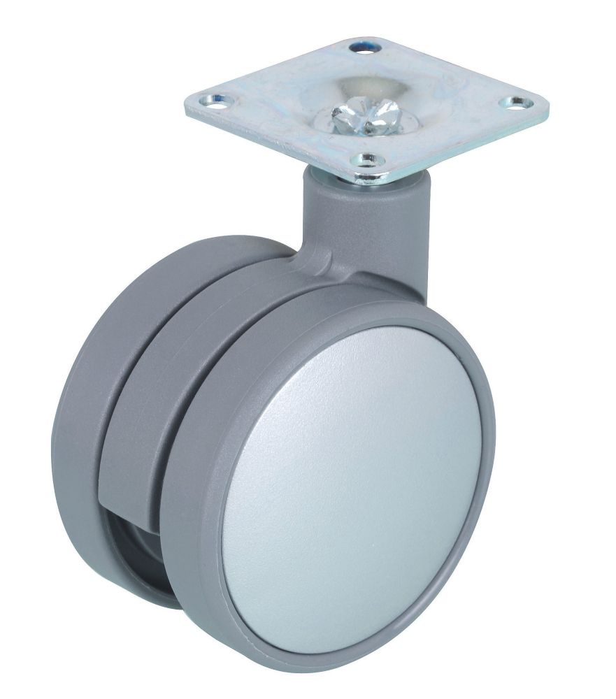 Richelieu Contemporary Twin Wheel Casters Plate The Home Depot Canada