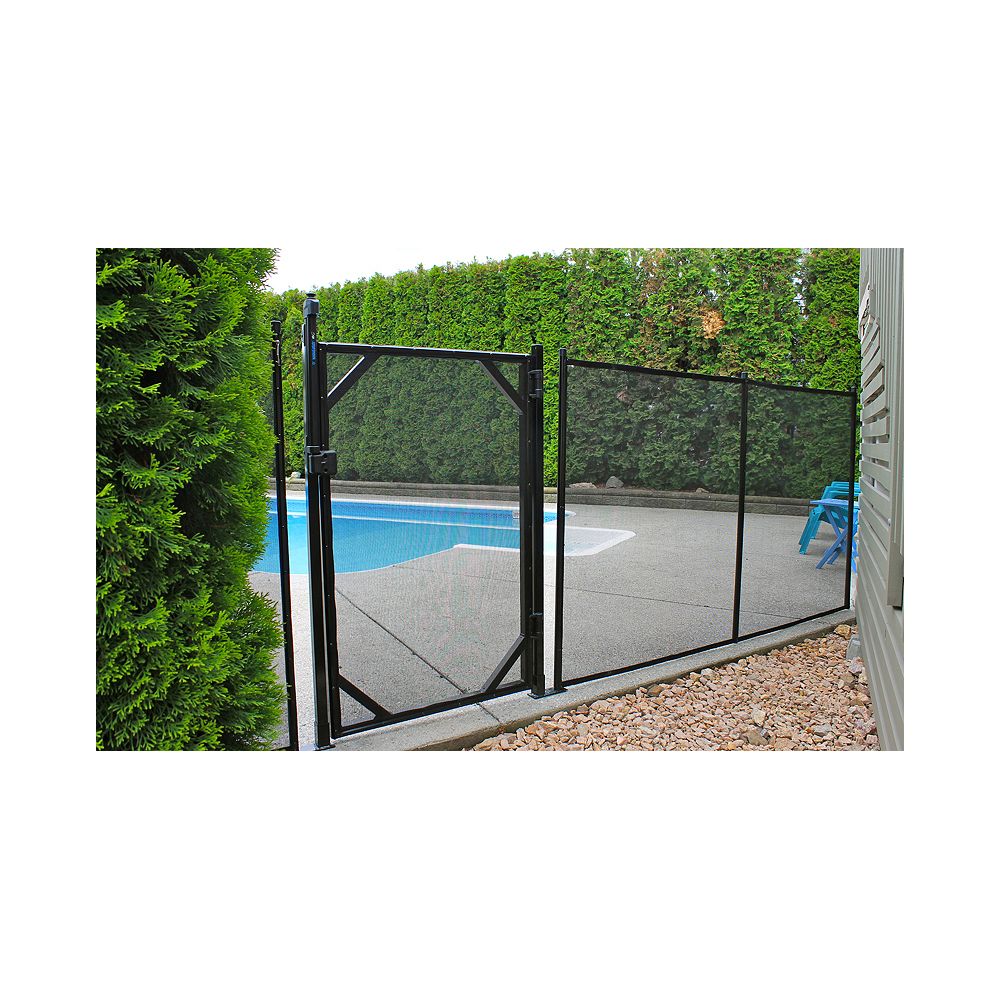 Water Warden 5 ft. x 30 inch Safety Fence Gate for In Ground Pools | The Home Depot Canada
