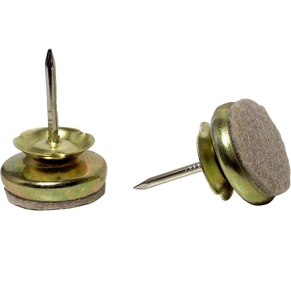 Richelieu SUPER FELTAC HeavyDuty Swivel NailOn Round Felt Glides