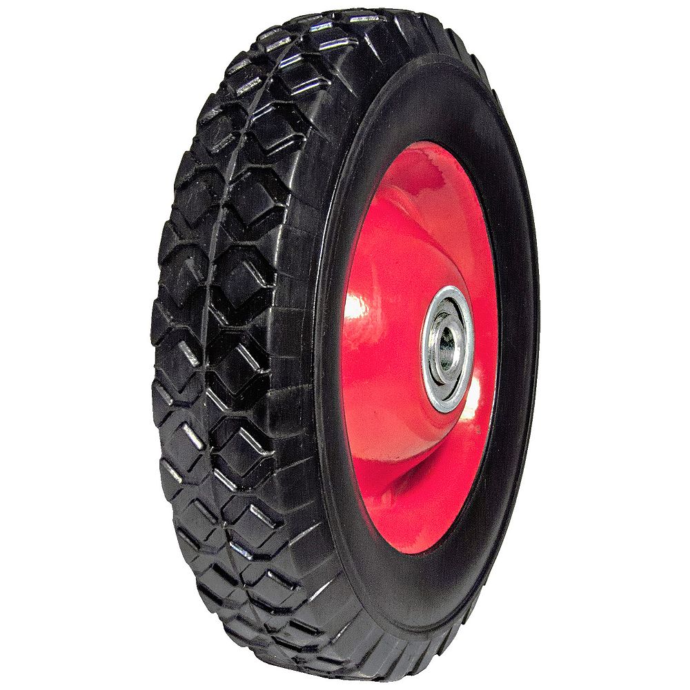 Richelieu SemiPneumatic Metal Hub Wheel The Home Depot Canada