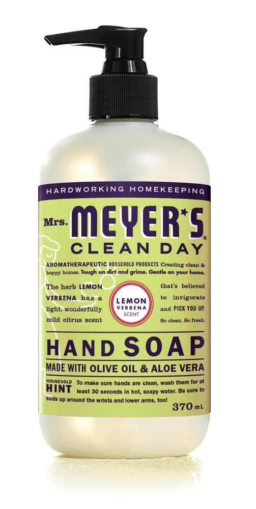 meyers lemon verbena hand soap