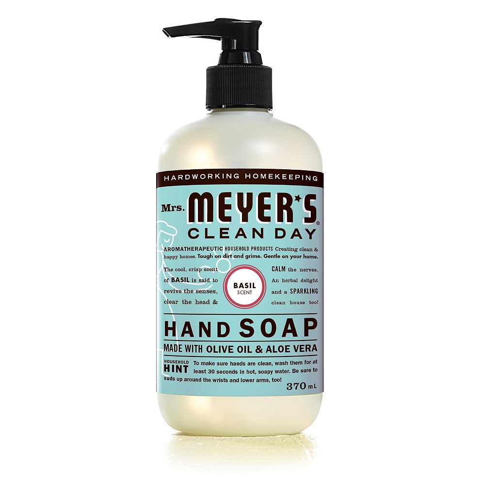 Mrs Meyers Clean Day Hand Soap Basil The Home Depot Canada