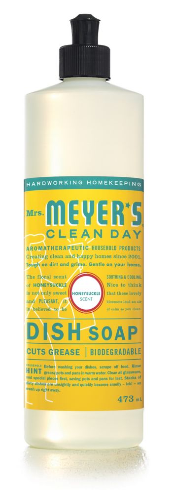Mrs Meyers Clean Day Dish Soap Honeysuckle The Home Depot Canada