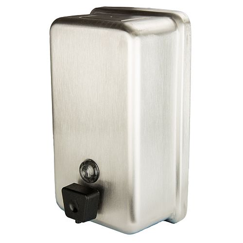 Stainless Steel Soap Dispenser Vertical