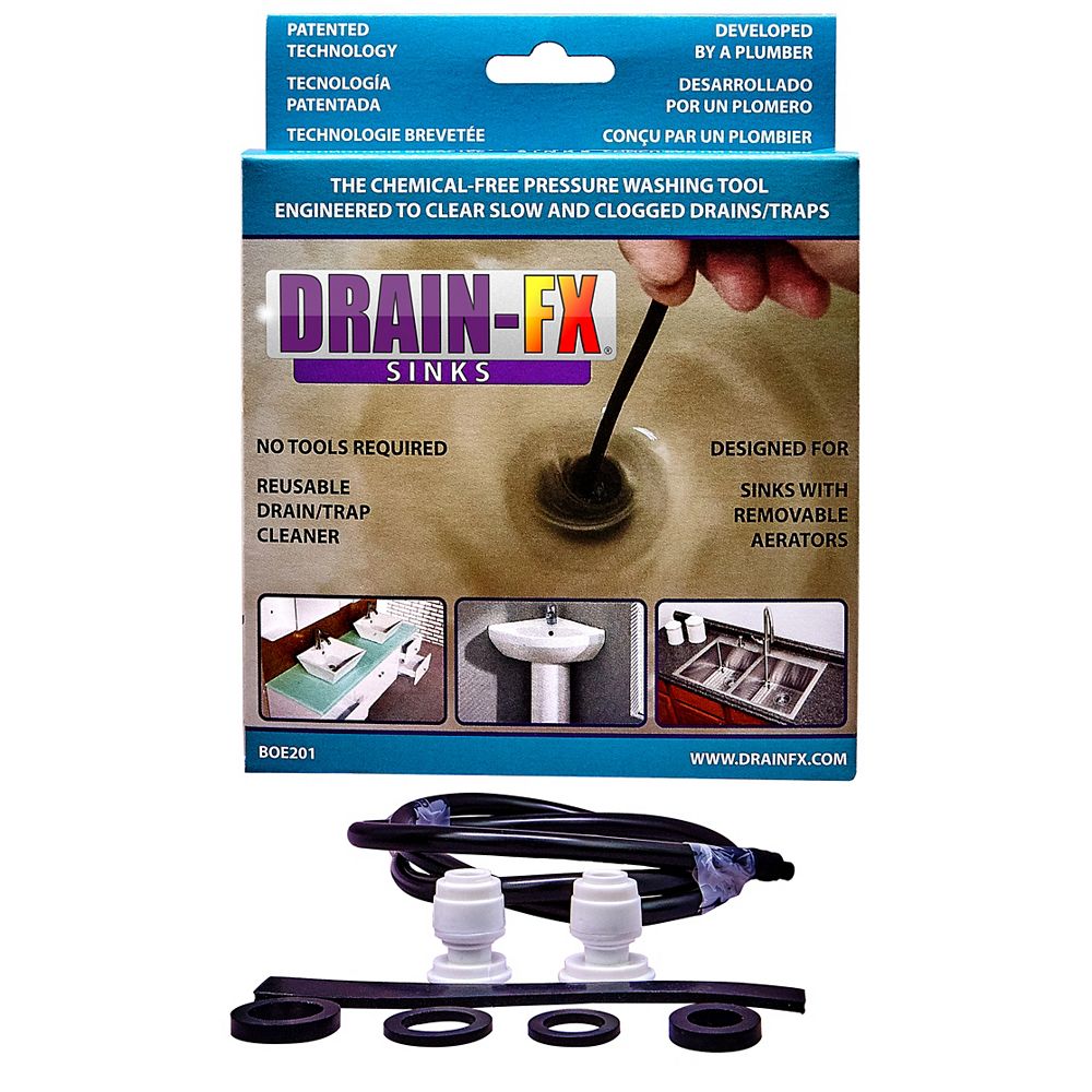 DrainFx Sinks Drain Unclogging Tool The Home Depot Canada